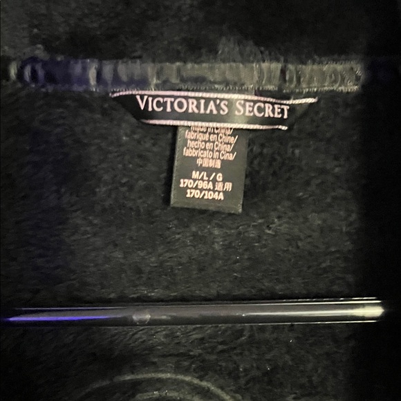 Victoria's Secret Black Robe - Picture 3 of 4